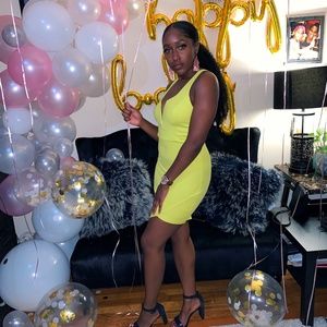 Green FASHION NOVA DRESS
